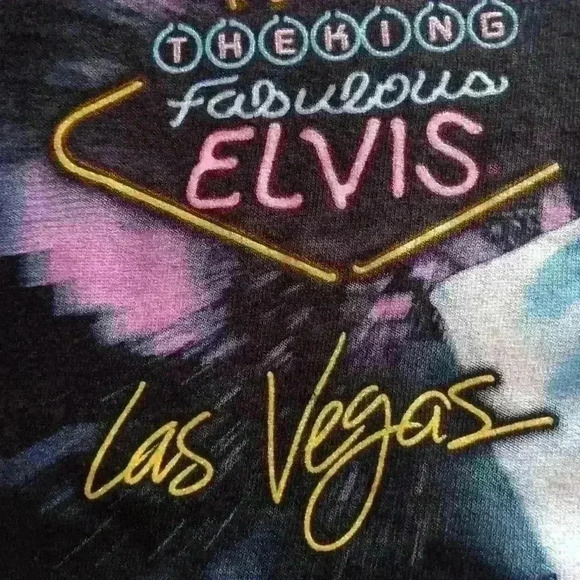 Elvis Presley Vintage Shirt by KUN black size XL - Picture 12 of 16